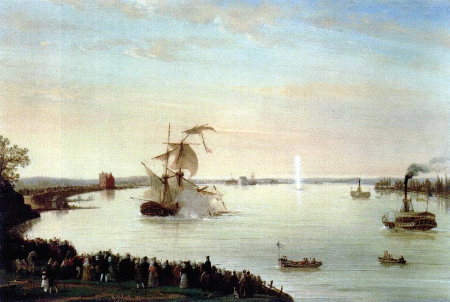 Дистанционное разрушение Стикса, 13 апреля 1844 года.